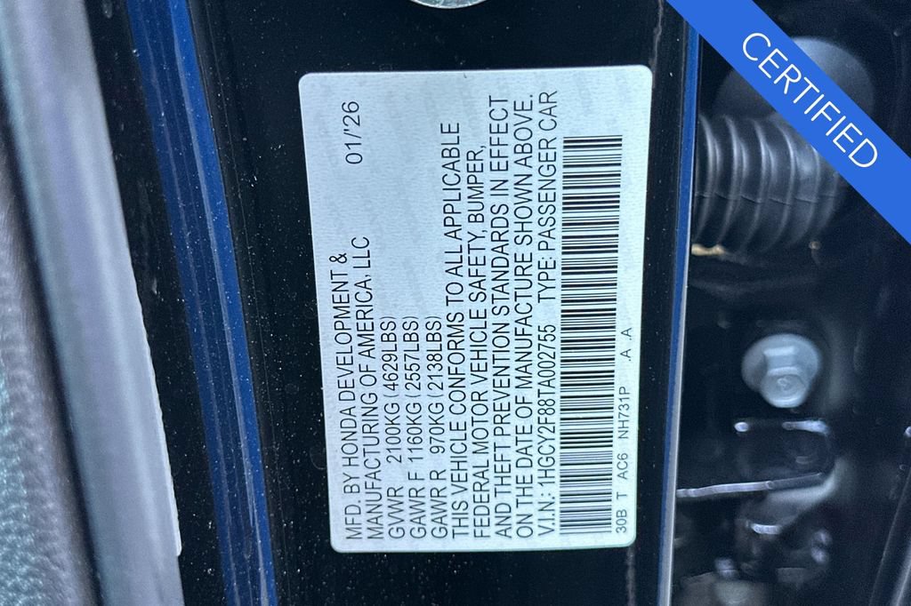 Certified 2026 Honda Accord Touring image 32