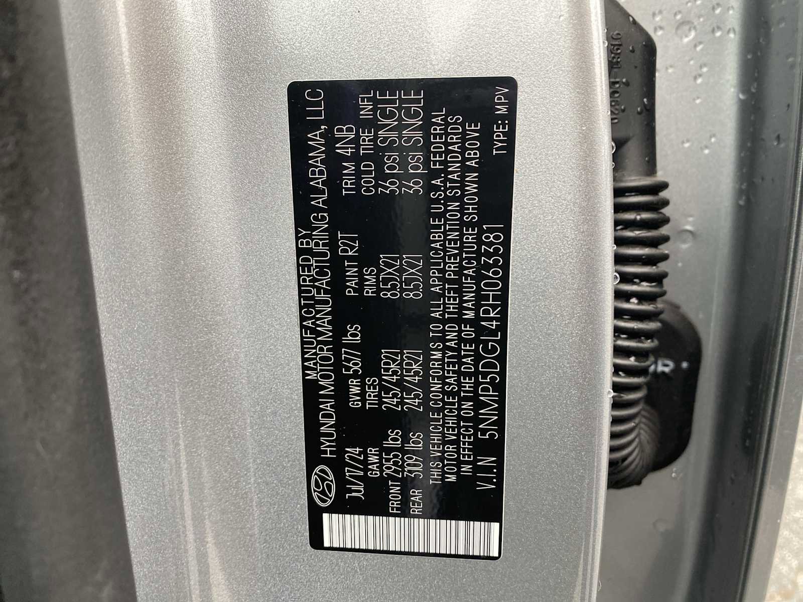 Certified 2024 Hyundai Santa Fe Calligraphy image 18