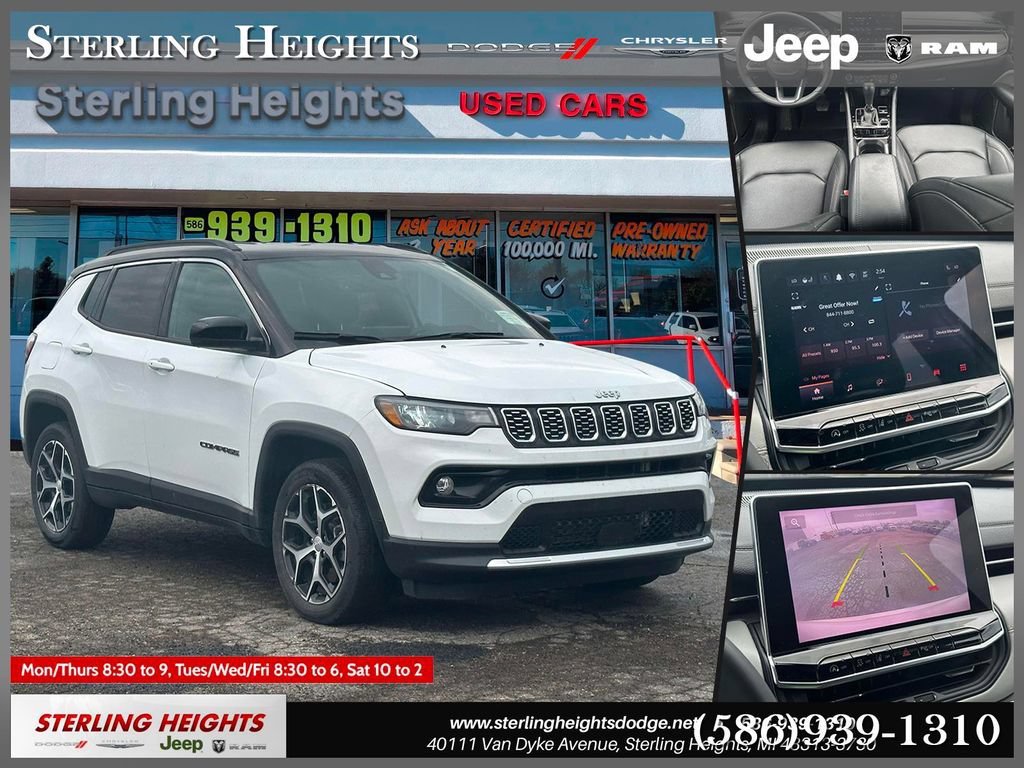 Used 2024 Jeep Compass Limited AWD/4WD video 1