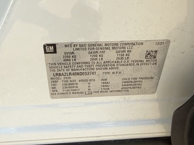 Certified 2022 Buick Envision Preferred FWD image 34