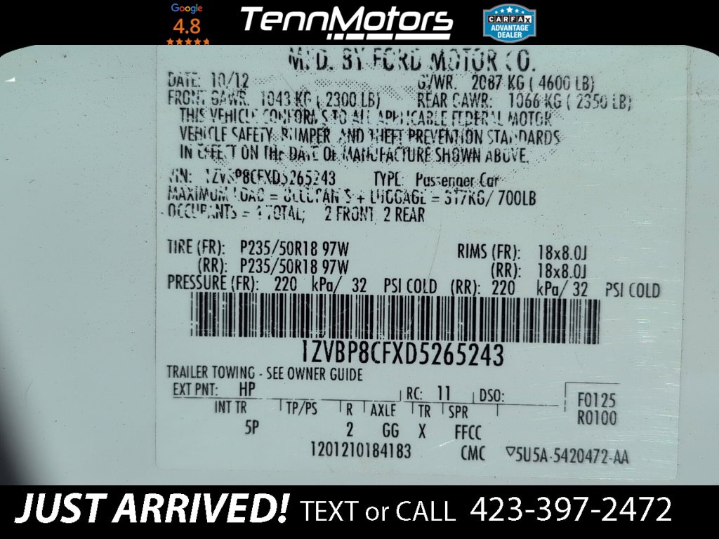 Used 2013 Ford Mustang GT Premium image 8