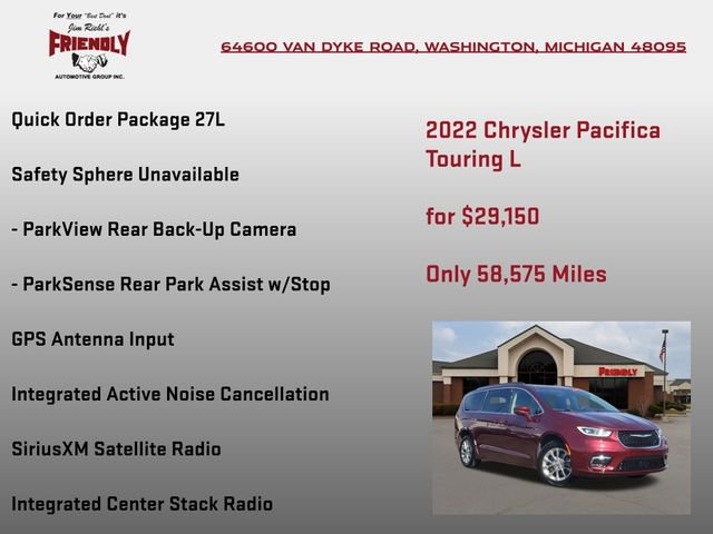 Used 2022 Chrysler Pacifica Touring-L image 5