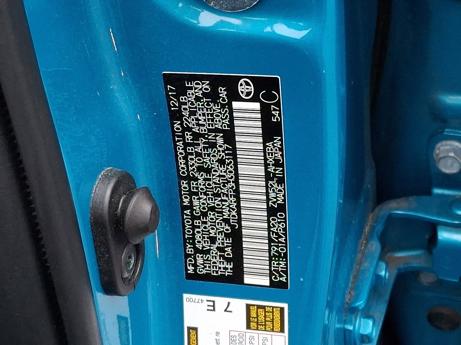 Used 2017 Toyota Prius Prime Plus image 27