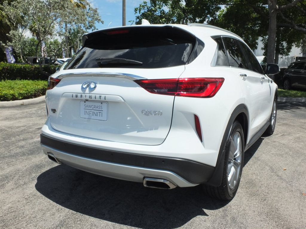 Used 2021 INFINITI QX50 Luxe FWD image 8