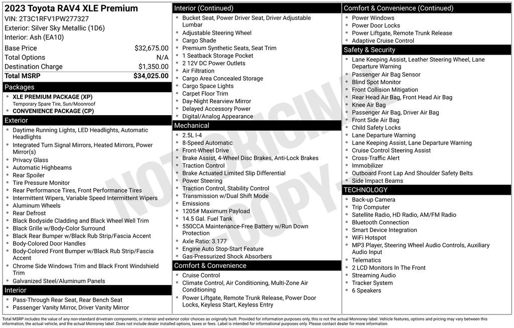 Used 2023 Toyota RAV4 XLE Premium FWD image 8
