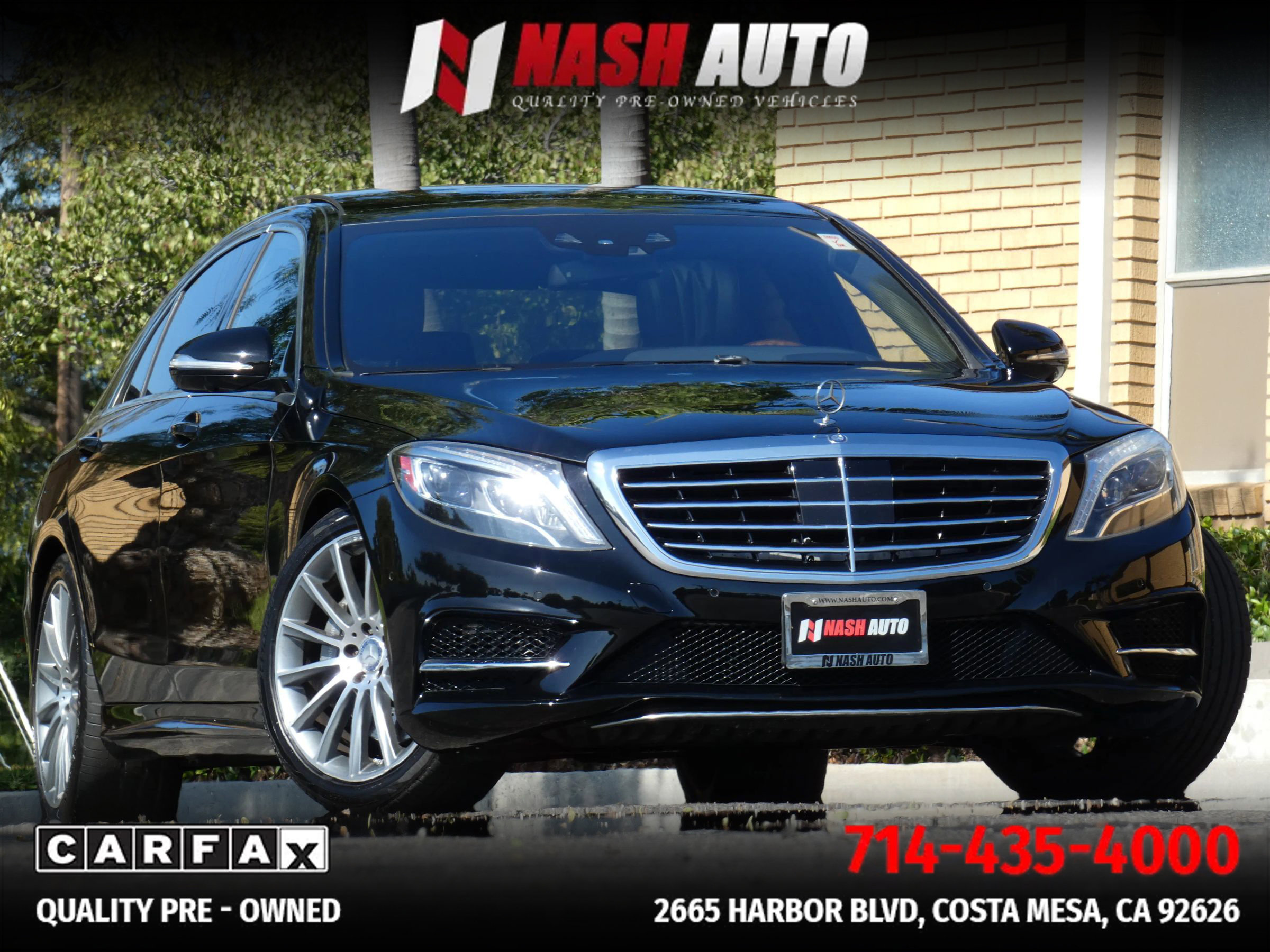 Used 2015 Mercedes-Benz S 550 Sedan