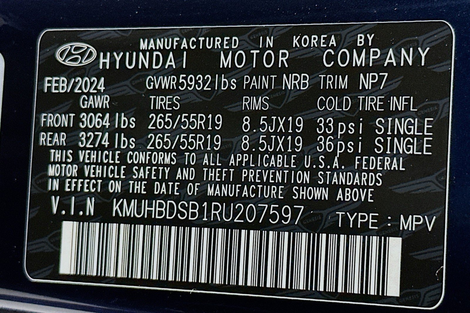 Used 2024 Genesis GV80 2.5T AWD/4WD image 24