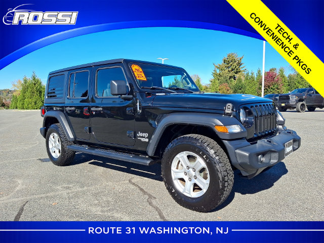 Certified 2020 Jeep Wrangler Unlimited Sport S AWD/4WD image 1