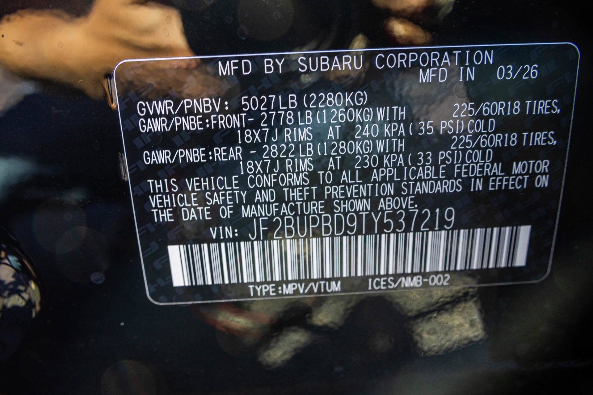 New 2026 Subaru Outback Premium AWD/4WD image 45