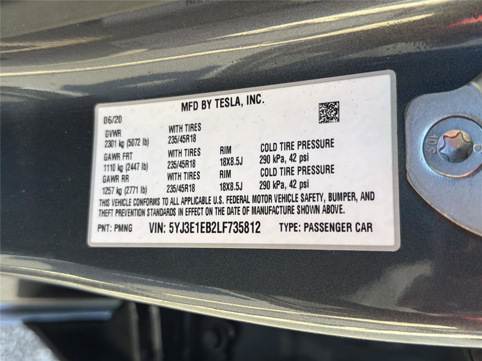 Used 2020 Tesla Model 3 Long Range image 32