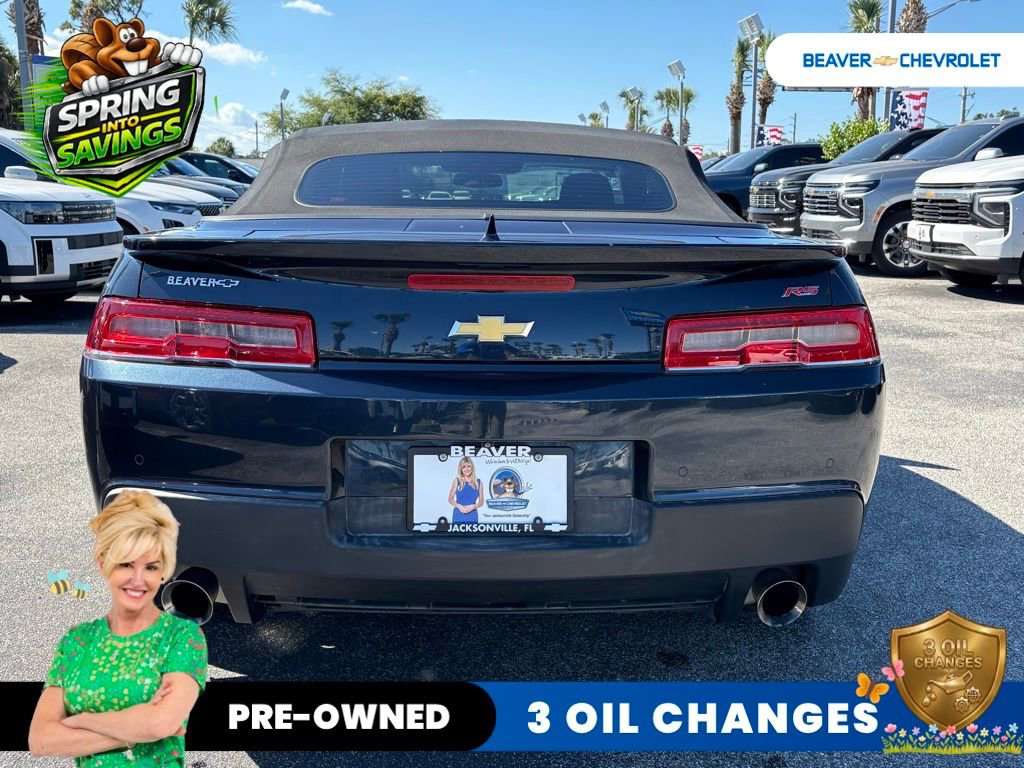 Used 2014 Chevrolet Camaro LT w/ RS Package RWD image 6