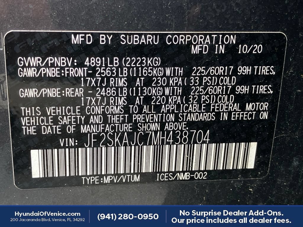 Used 2021 Subaru Forester Premium AWD/4WD image 23