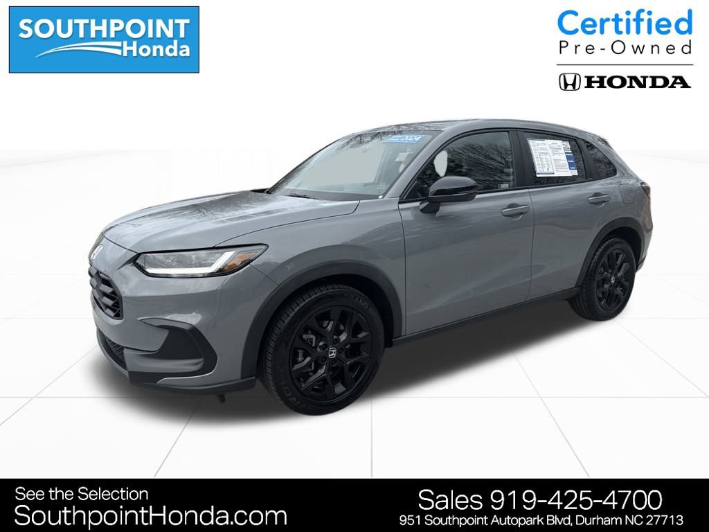 Certified 2024 Honda HR-V Sport image 3