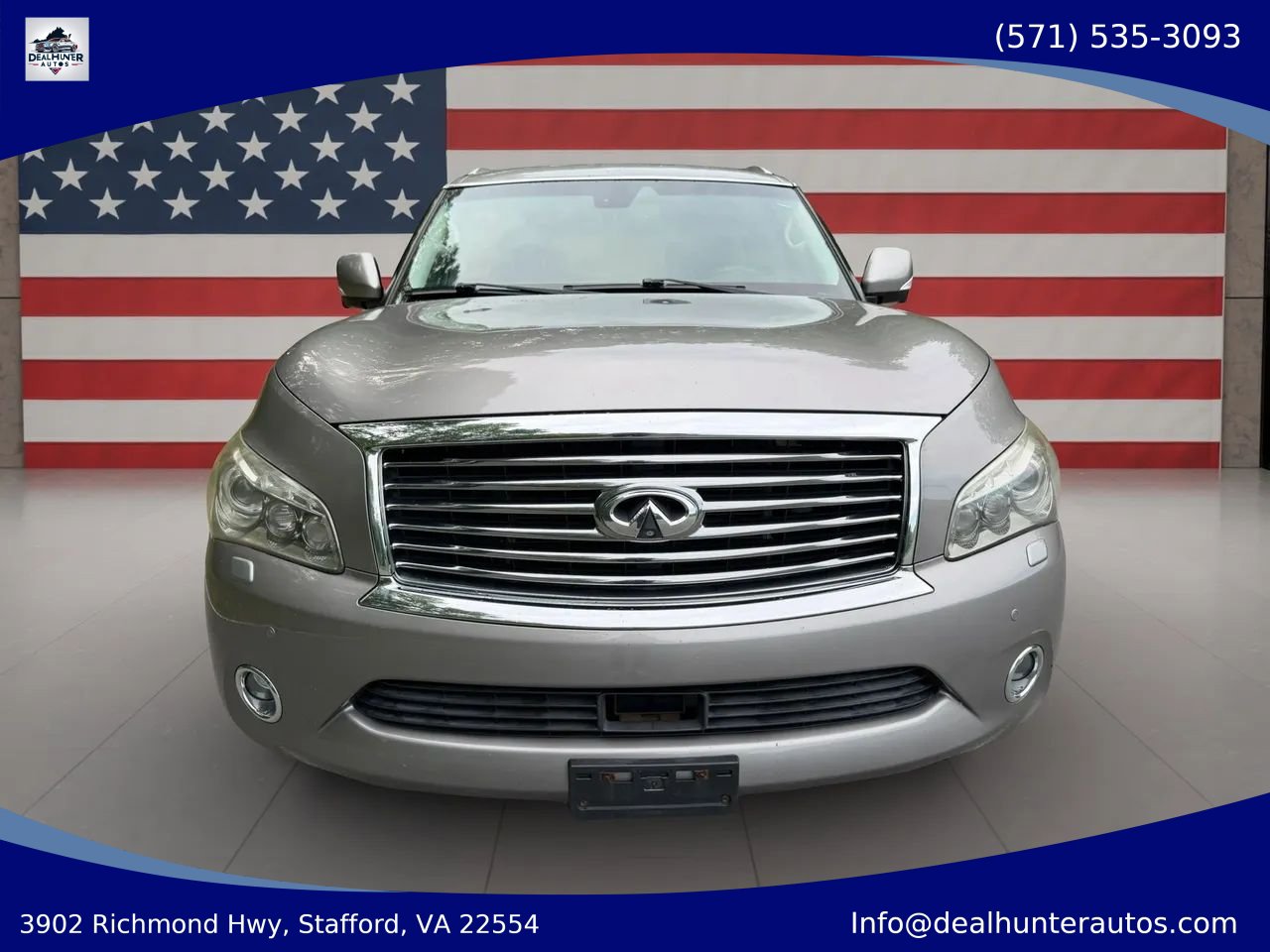 Used 2012 INFINITI QX56 4WD w/ Deluxe Touring Pkg image 2