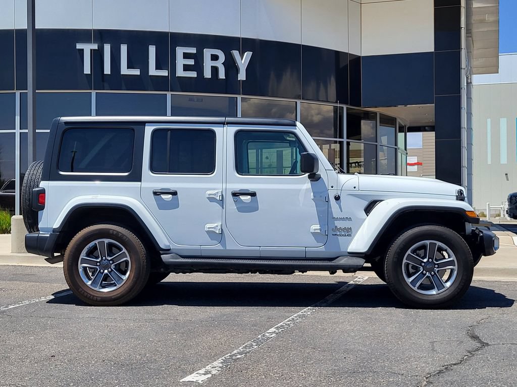 Used 2021 Jeep Wrangler Unlimited Sahara AWD/4WD image 1