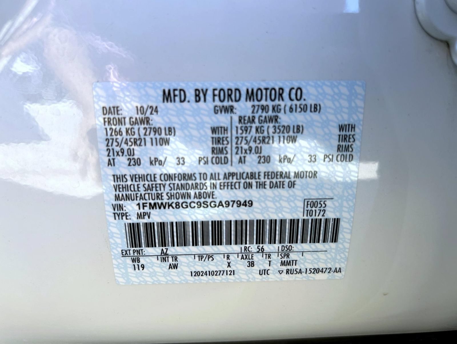 Used 2025 Ford Explorer ST AWD/4WD image 24