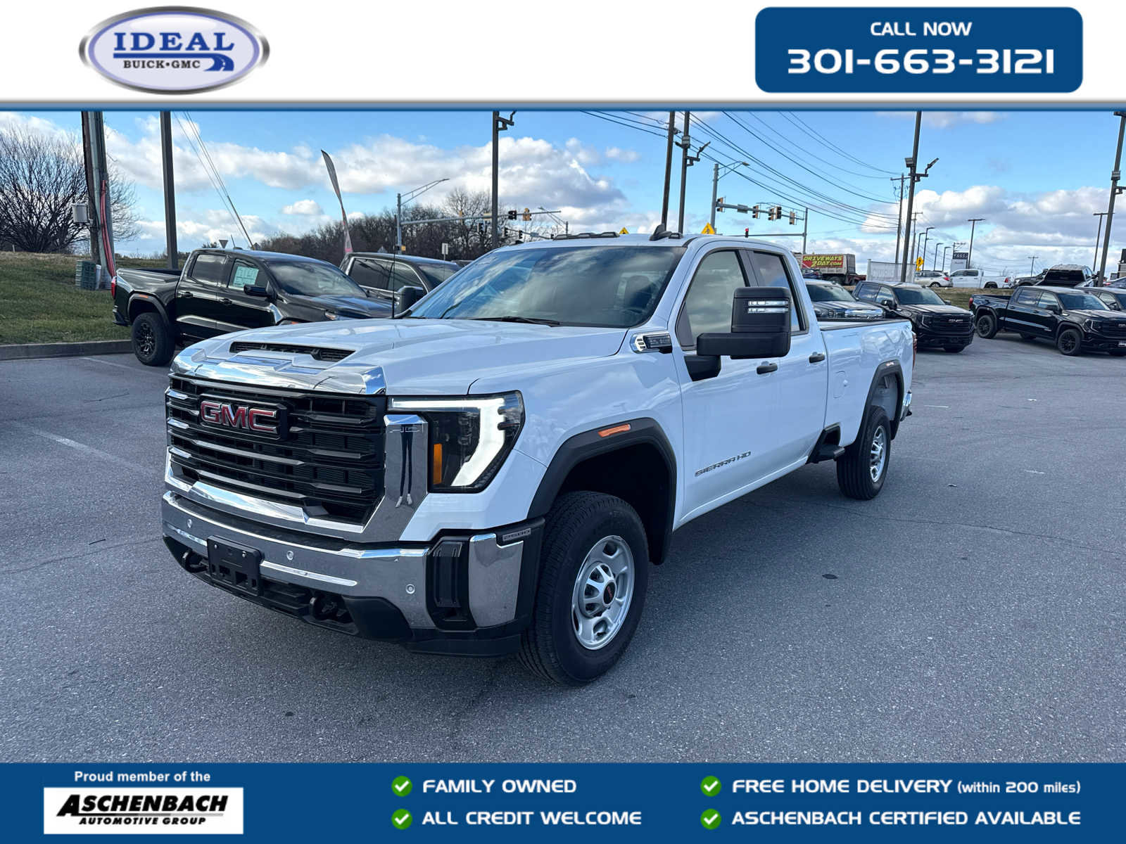 New 2025 GMC Sierra 2500 Pro w/ 1SA Pro Safety Plus Package image 1