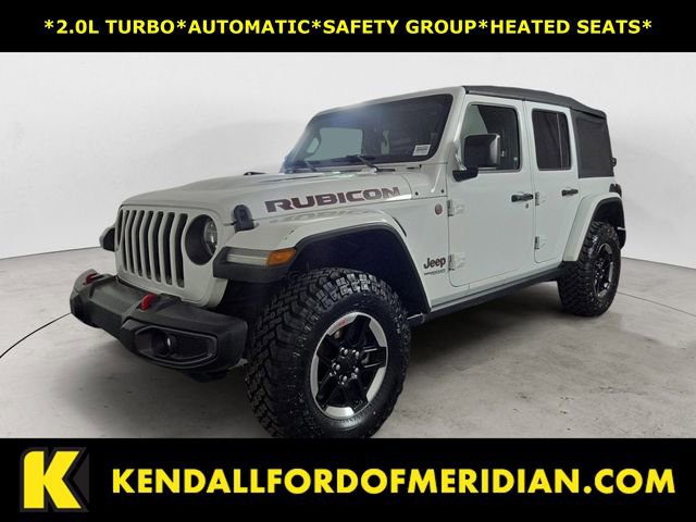 Used 2021 Jeep Wrangler Unlimited Rubicon w/ LED Lighting Group image 1
