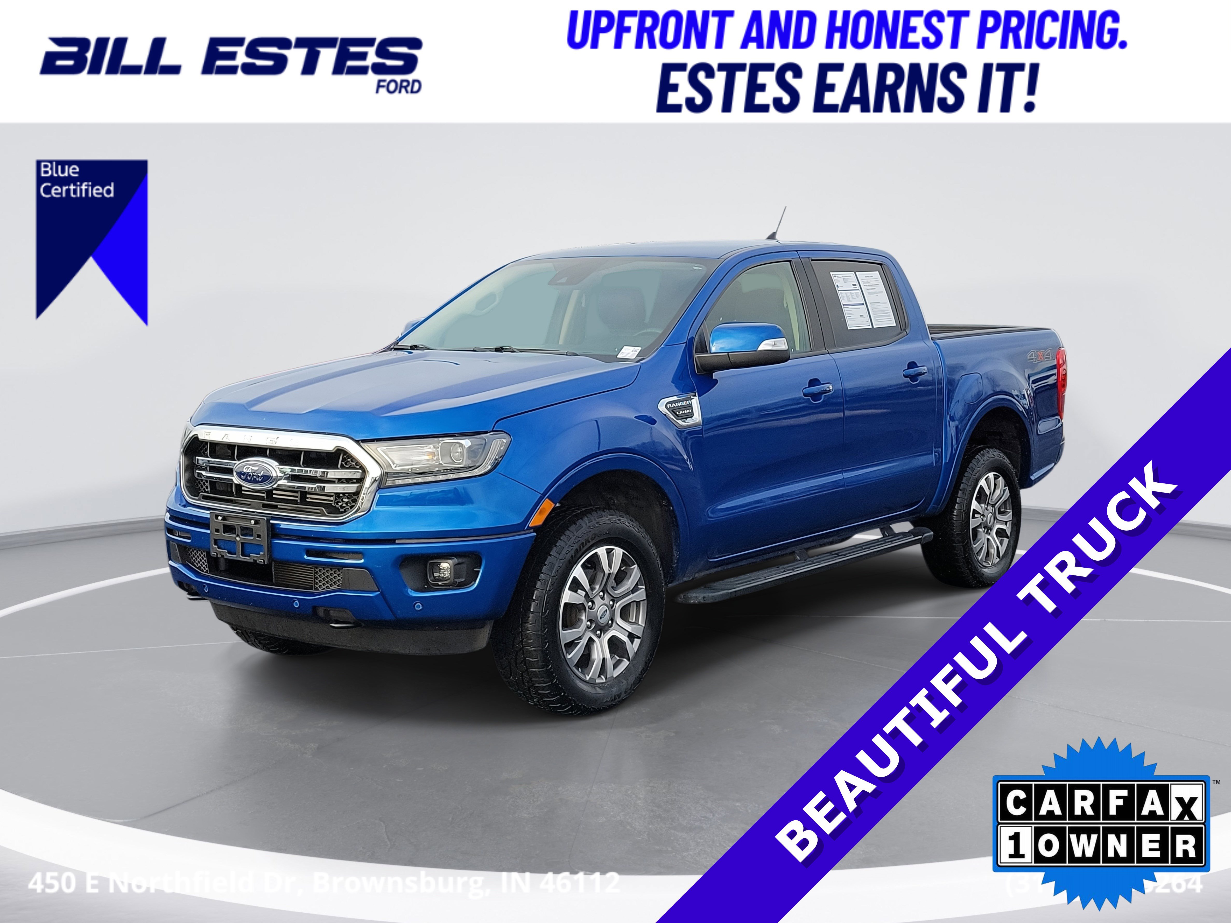 Used 2019 Ford Ranger Lariat w/ Trailer Tow Package image 1