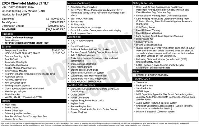Used 2024 Chevrolet Malibu LT FWD image 5