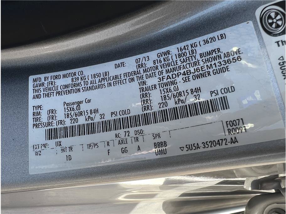 Used 2014 Ford Fiesta SE FWD image 16