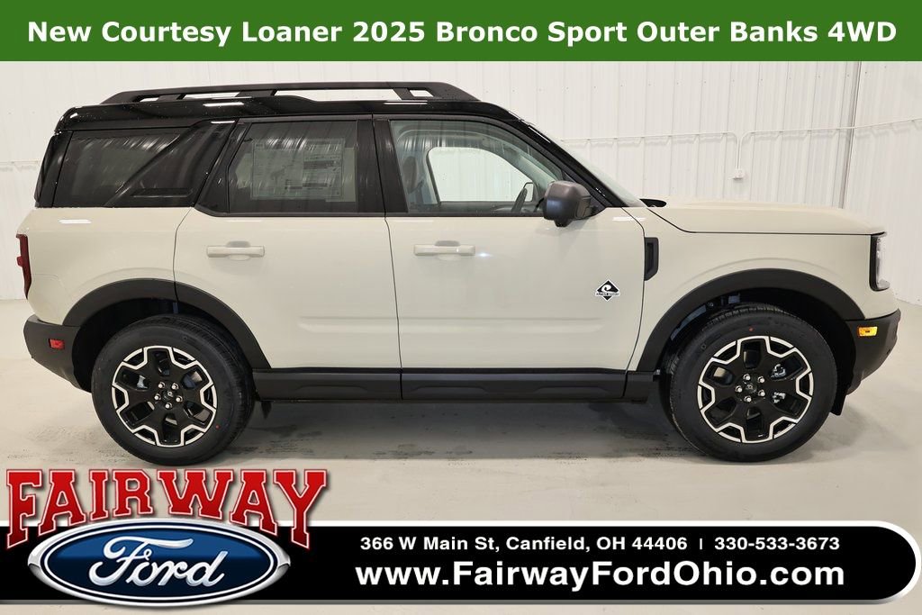 New 2025 Ford Bronco Sport Outer Banks w/ Outer Banks Tech Package+