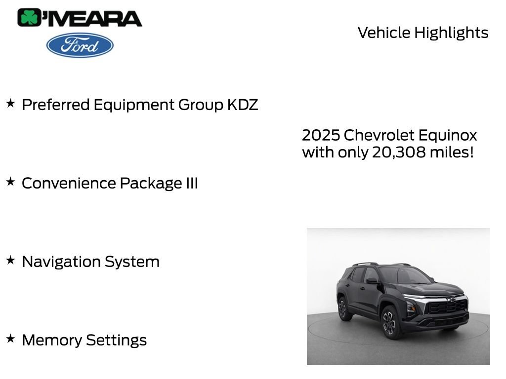Used 2025 Chevrolet Equinox ACTIV w/ Convenience Package III AWD/4WD image 7