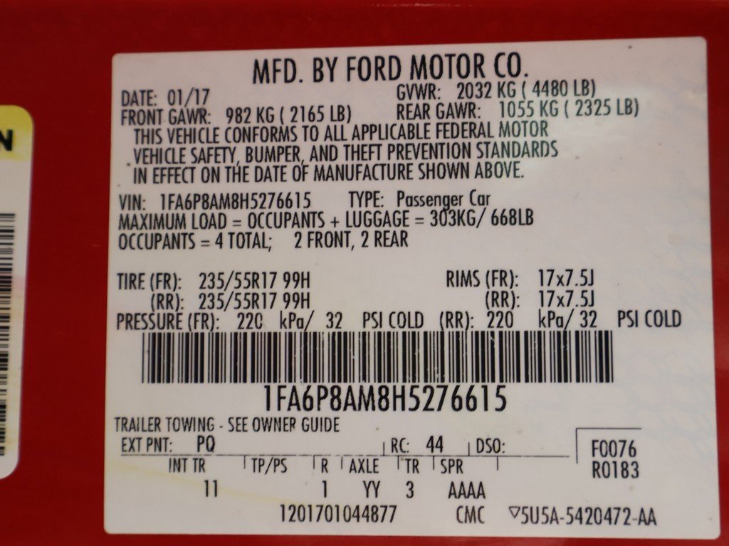 Used 2017 Ford Mustang Coupe image 42