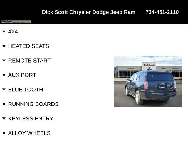Used 2018 GMC Yukon SLE w/ Convenience Package AWD/4WD image 8