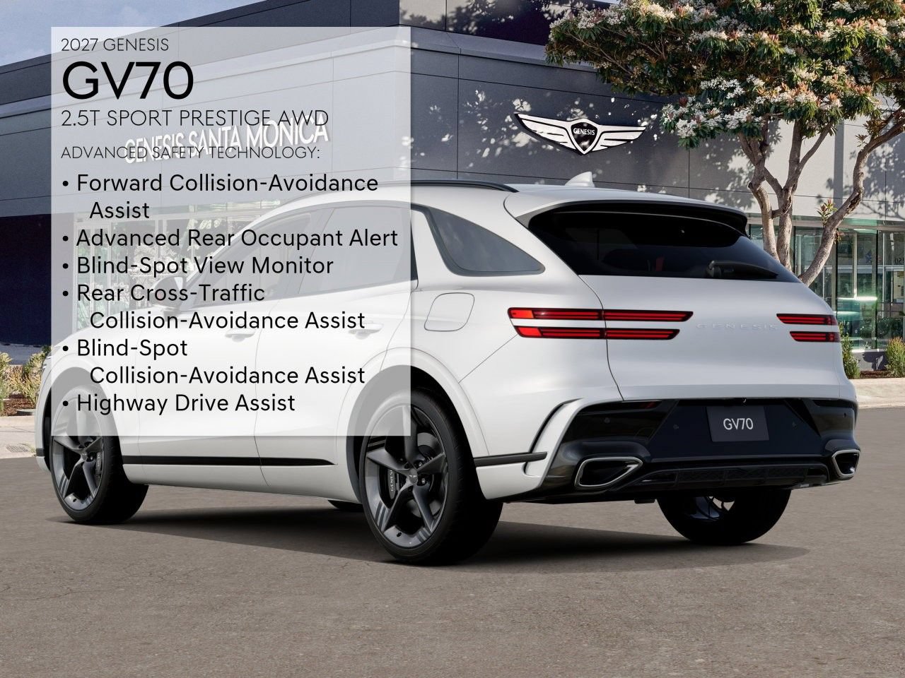 New 2027 Genesis GV70 2.5T Sport Prestige AWD/4WD image 8