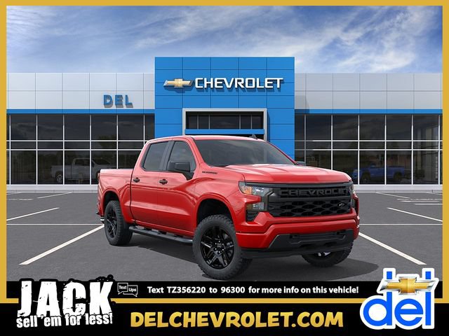 New 2026 Chevrolet Silverado 1500 Custom w/ Turbomax Blackout Package