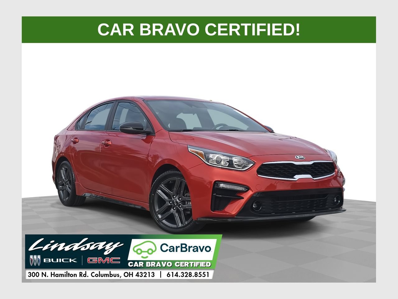 Used 2021 Kia Forte GT-Line w/ GT-Line Premium Package FWD image 1