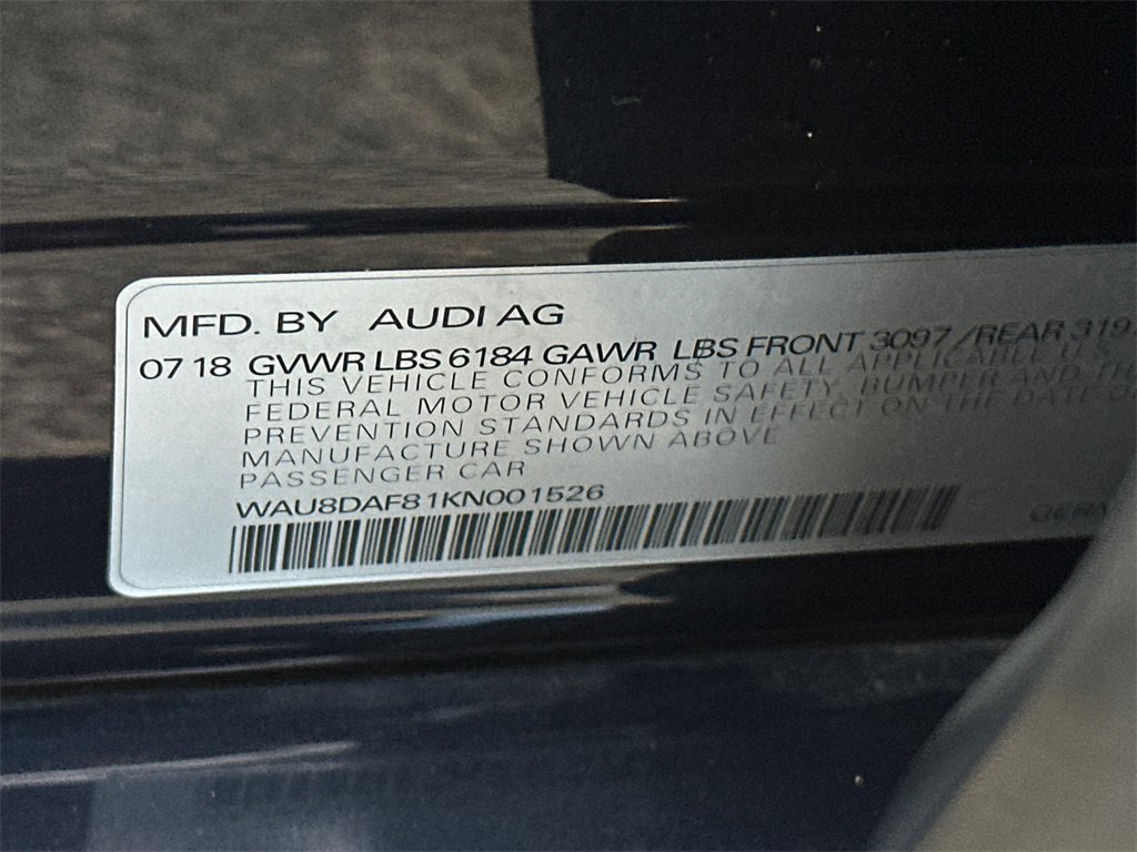 Used 2019 Audi A8 L 3.0T w/ Executive Package image 35