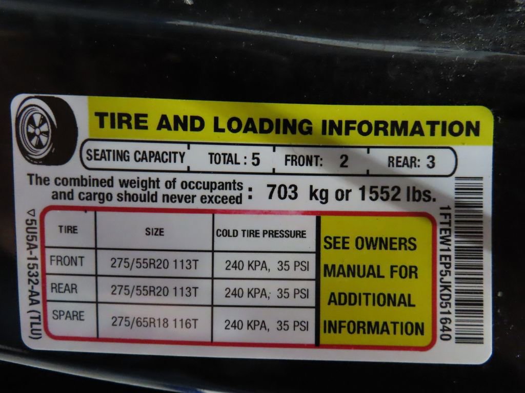 Used 2018 Ford F150 XL w/ Equipment Group 101A Mid AWD/4WD image 59