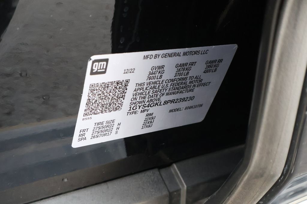 Used 2023 Cadillac Escalade Sport Platinum w/ LPO, ONYX Package image 66