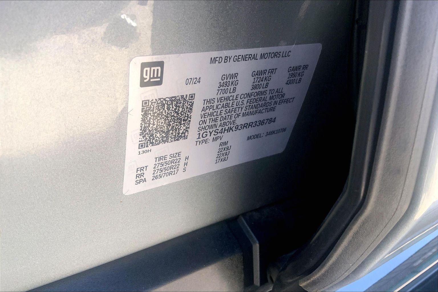 Certified 2024 Cadillac Escalade V AWD/4WD image 34