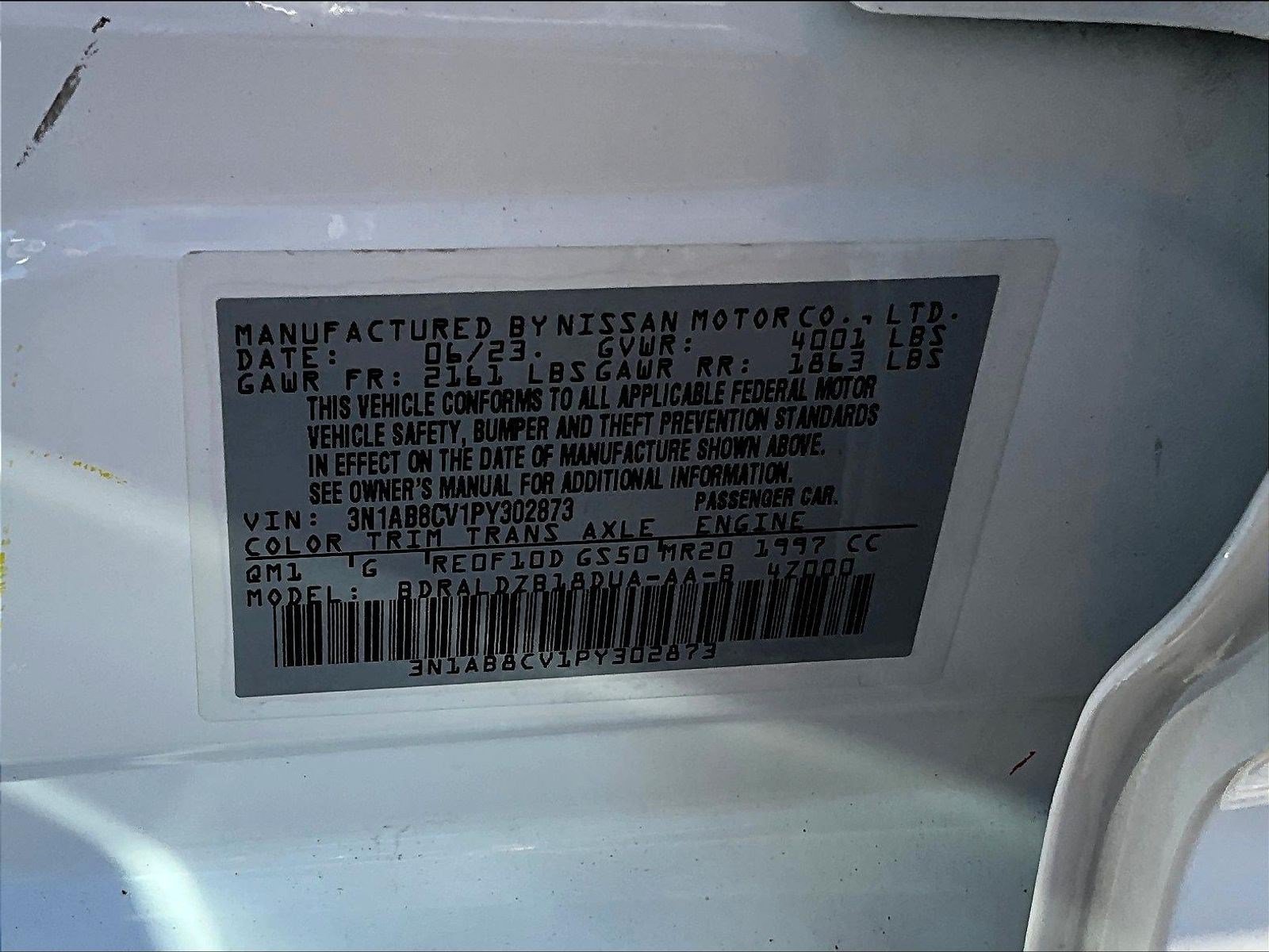 Used 2023 Nissan Sentra SV FWD image 19