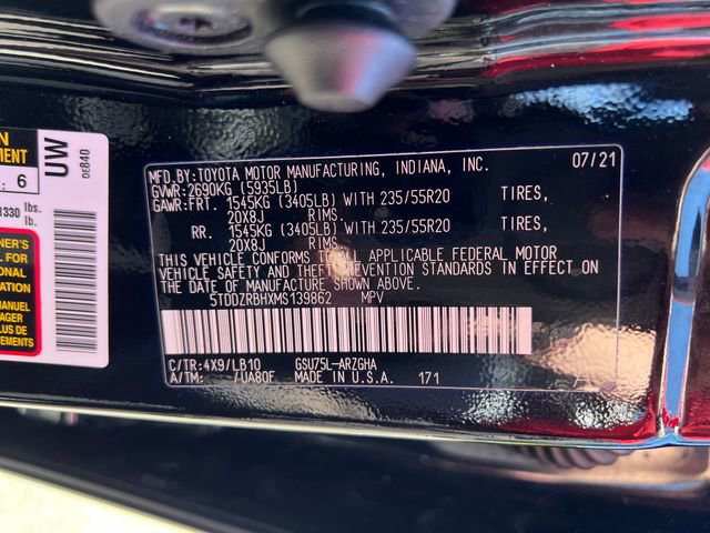 Used 2021 Toyota Highlander Limited AWD/4WD image 17