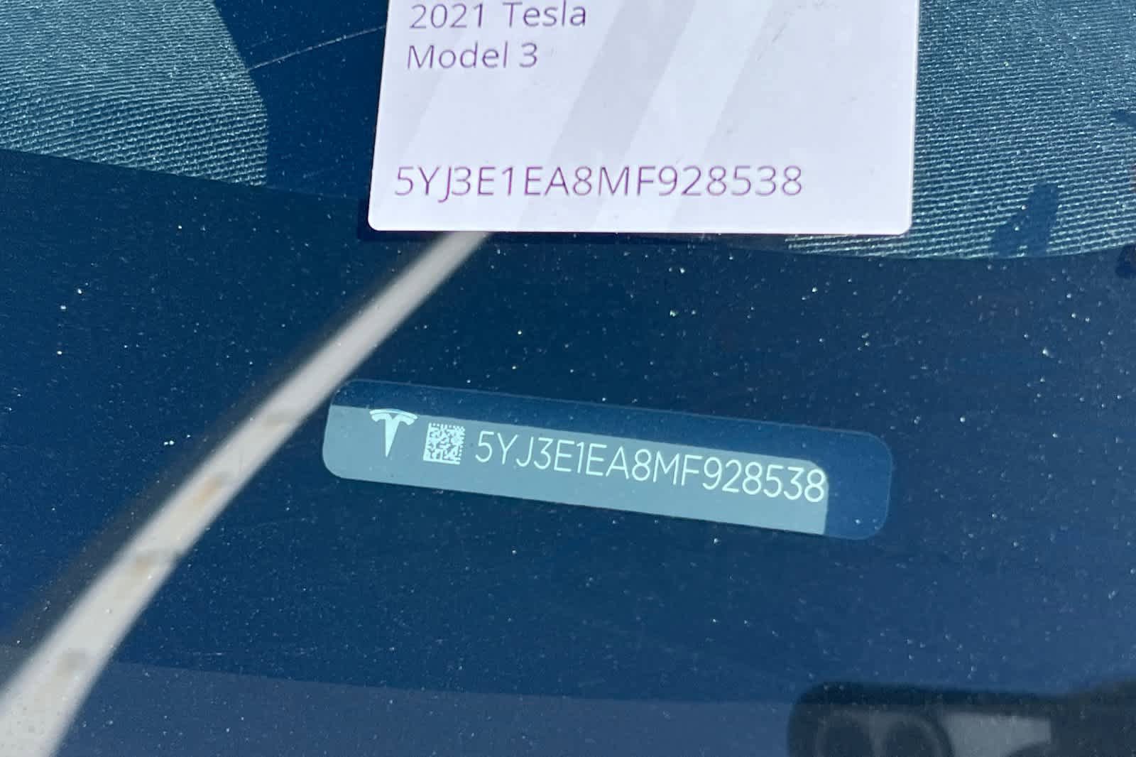 Used 2021 Tesla Model 3 Standard Range Plus RWD image 22