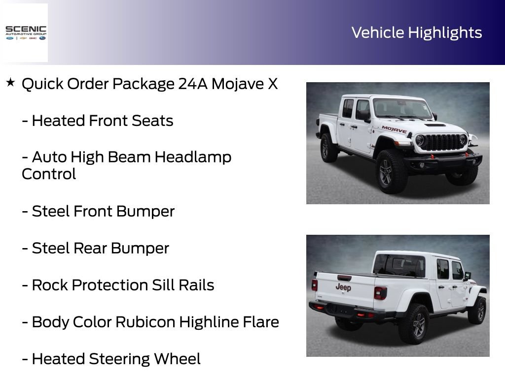 Used 2024 Jeep Gladiator Mojave AWD/4WD image 10