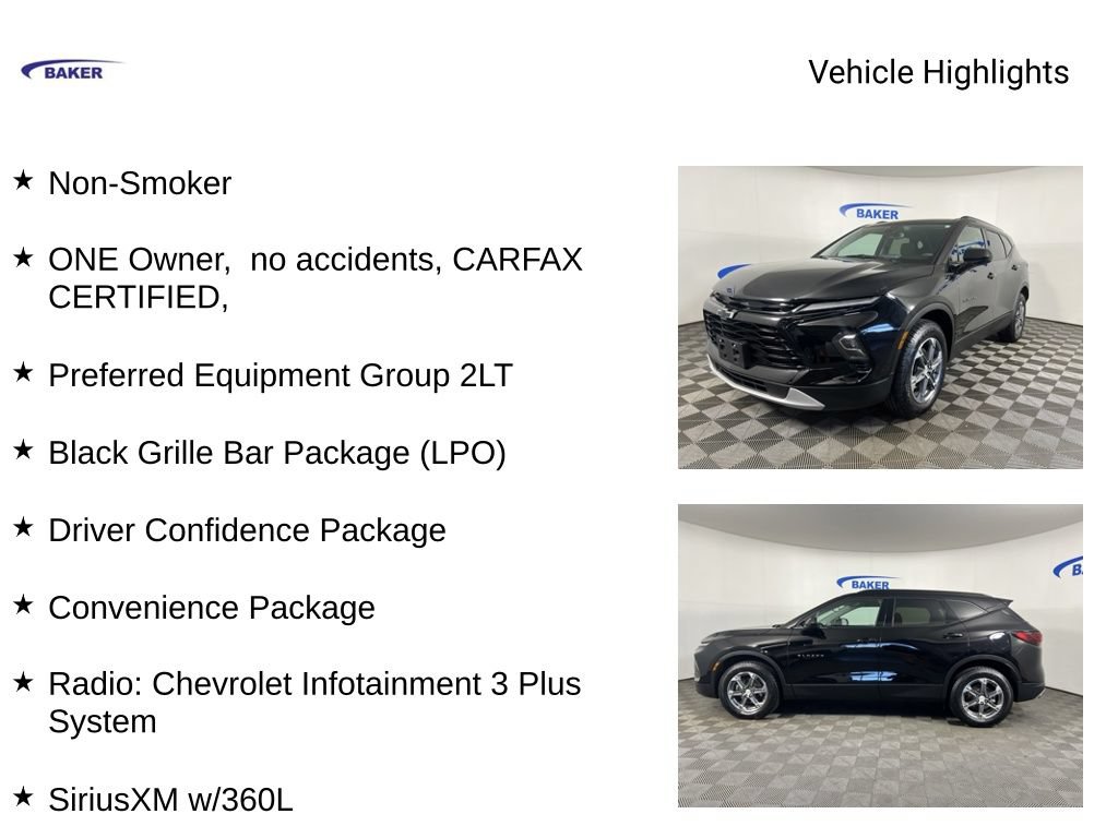 Certified 2023 Chevrolet Blazer LT w/ Convenience Package AWD/4WD image 4