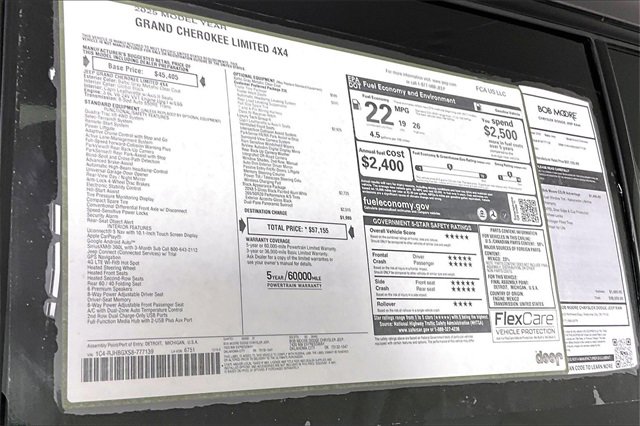 New 2025 Jeep Grand Cherokee Limited w/ Luxury Tech Group II image 14