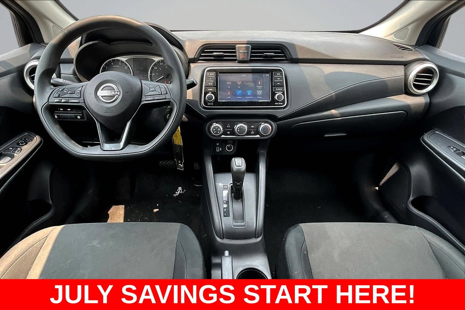 Used 2024 Nissan Versa S w/ S Plus Package FWD image 8
