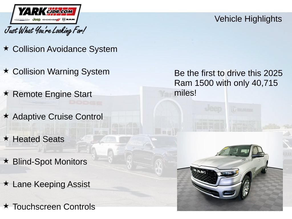 Used 2025 RAM 1500 Big Horn AWD/4WD image 13