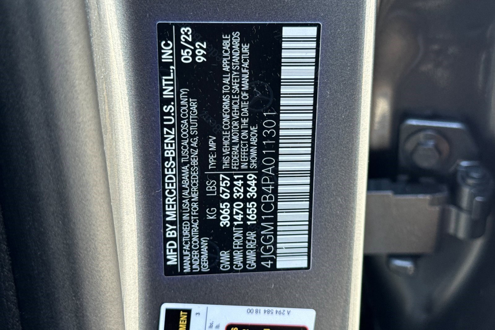 Certified 2023 Mercedes-Benz EQE 350+ 4MATIC SUV image 16
