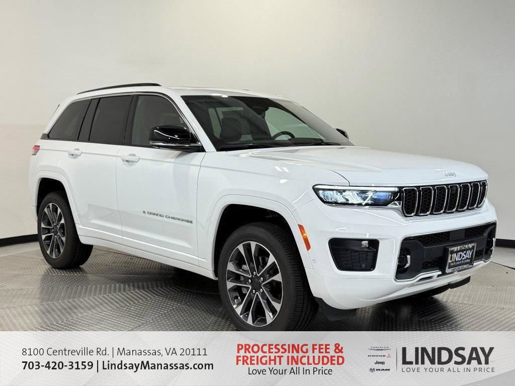 New 2025 Jeep Grand Cherokee Overland w/ Adv Protech Group III AWD/4WD image 1