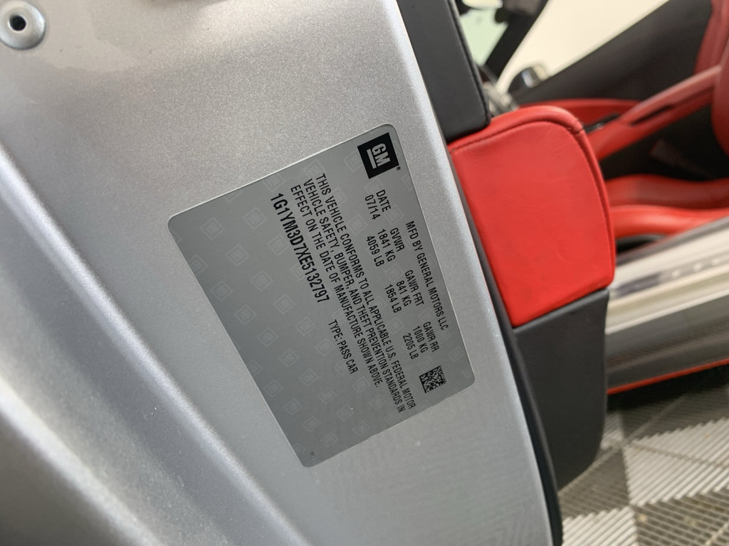 Used 2014 Chevrolet Corvette Stingray Convertible w/ 3LT Preferred Equipment Group image 14