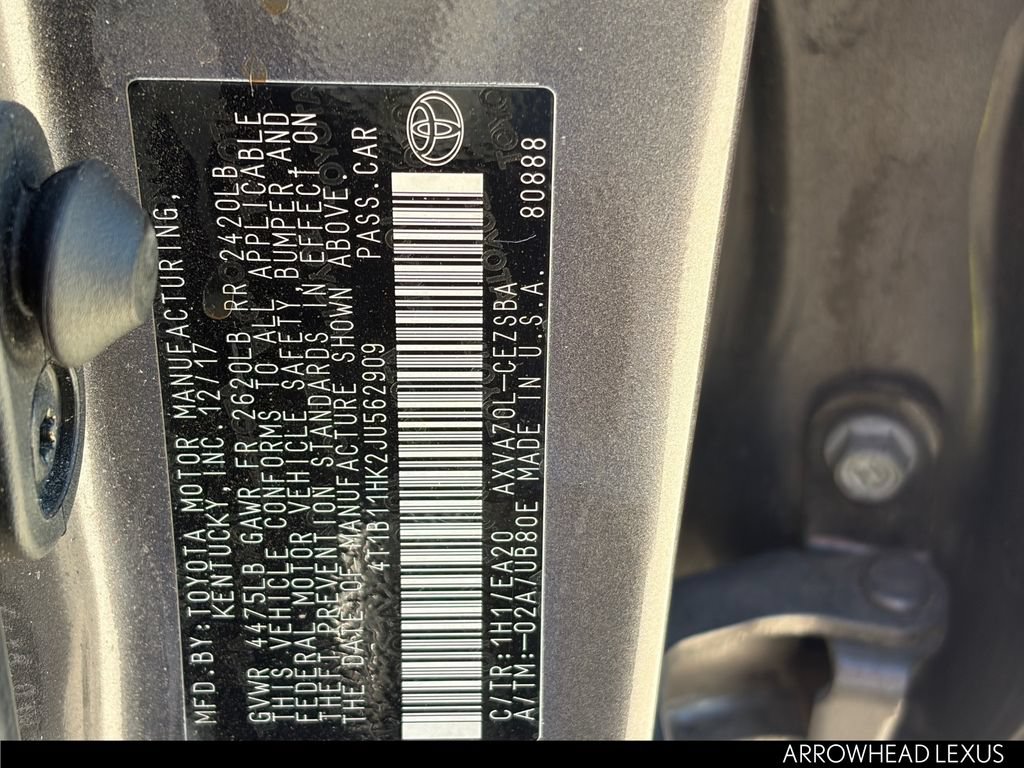 Used 2018 Toyota Camry SE FWD image 33