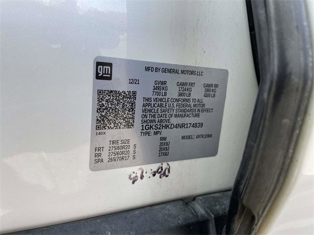 Used 2022 GMC Yukon XL AT4 w/ Max Trailering Package image 37