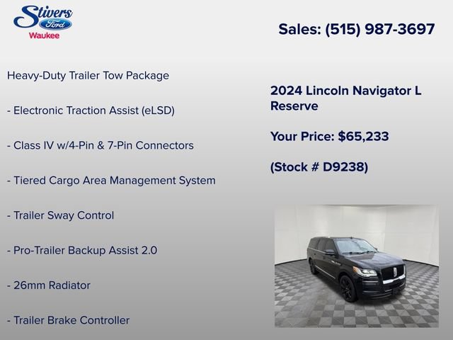Used 2024 Lincoln Navigator L Reserve AWD/4WD image 16